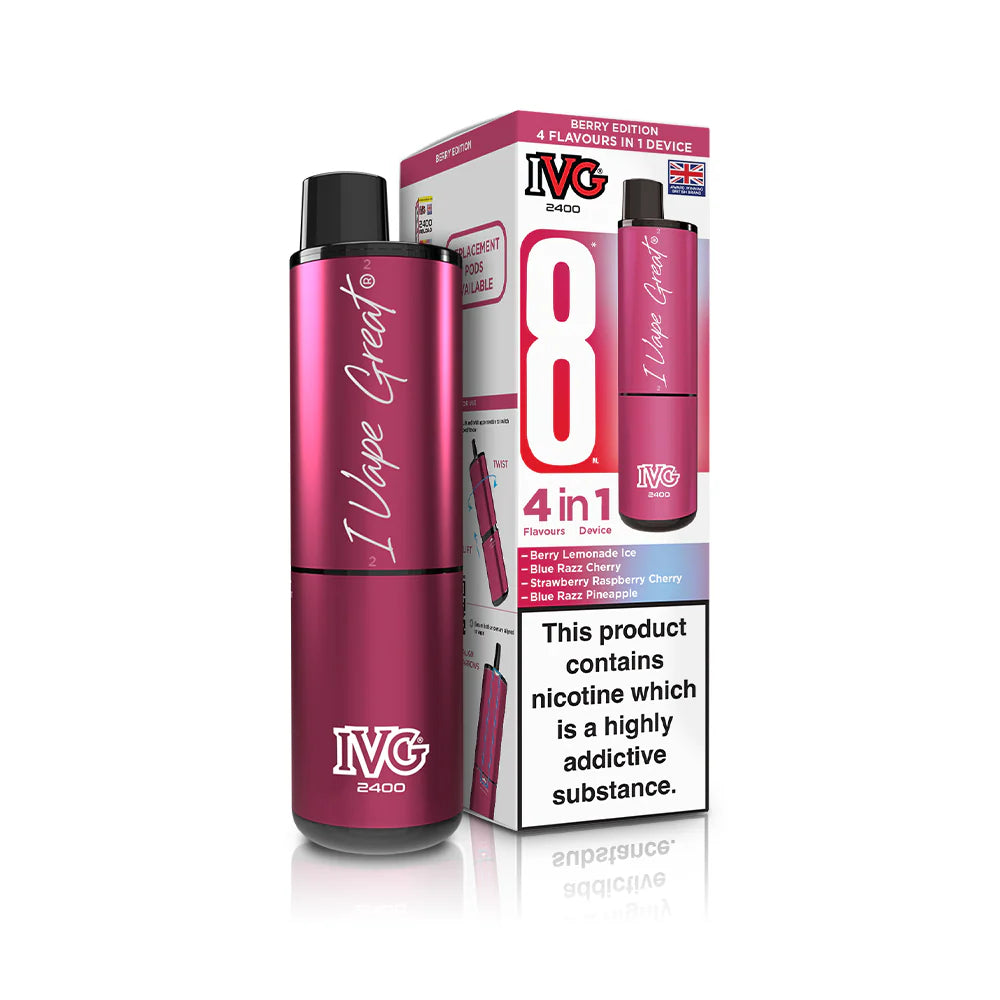 IVG 2400 4 in 1 Berry edition