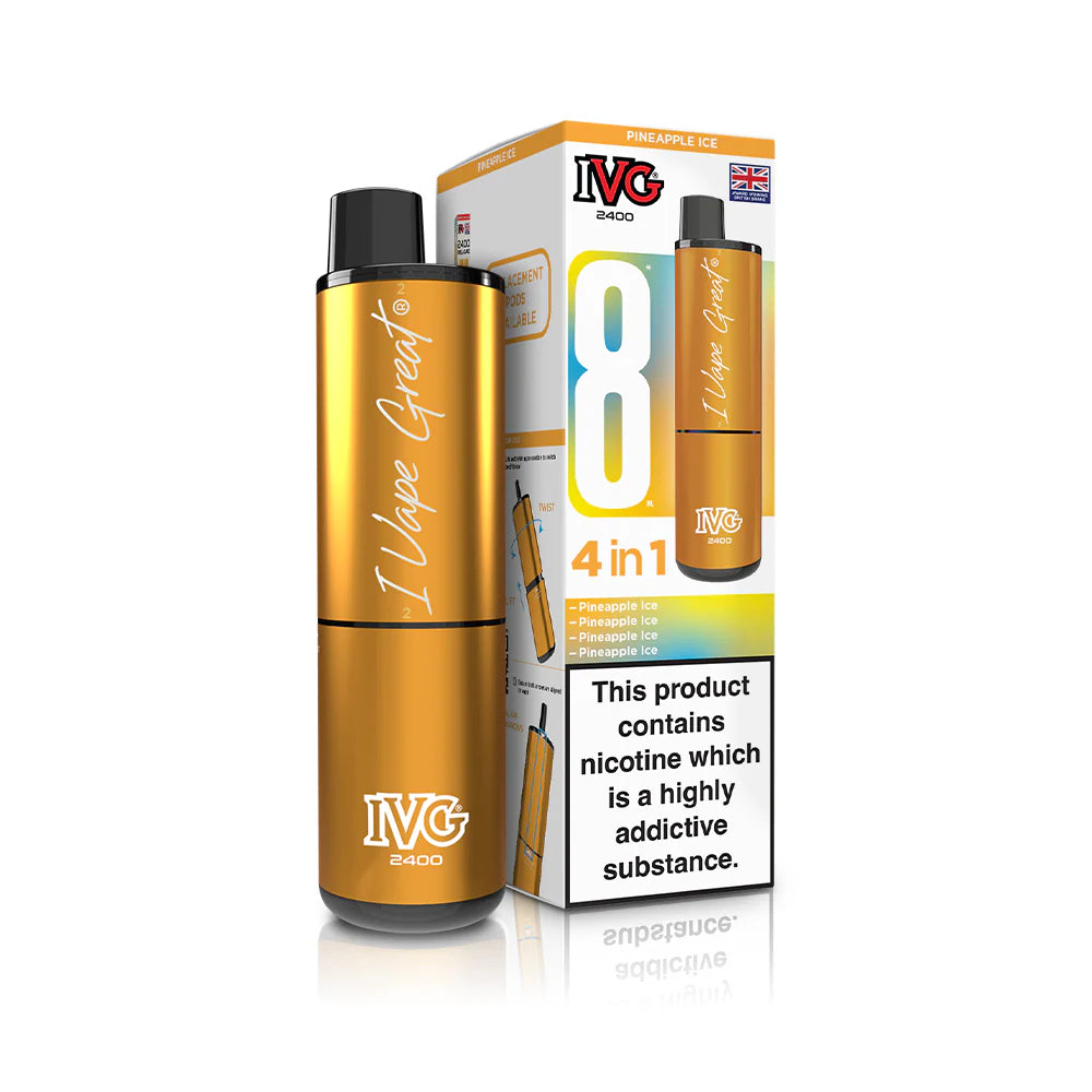 IVG 2400 4 in 1 Pineapple Ice