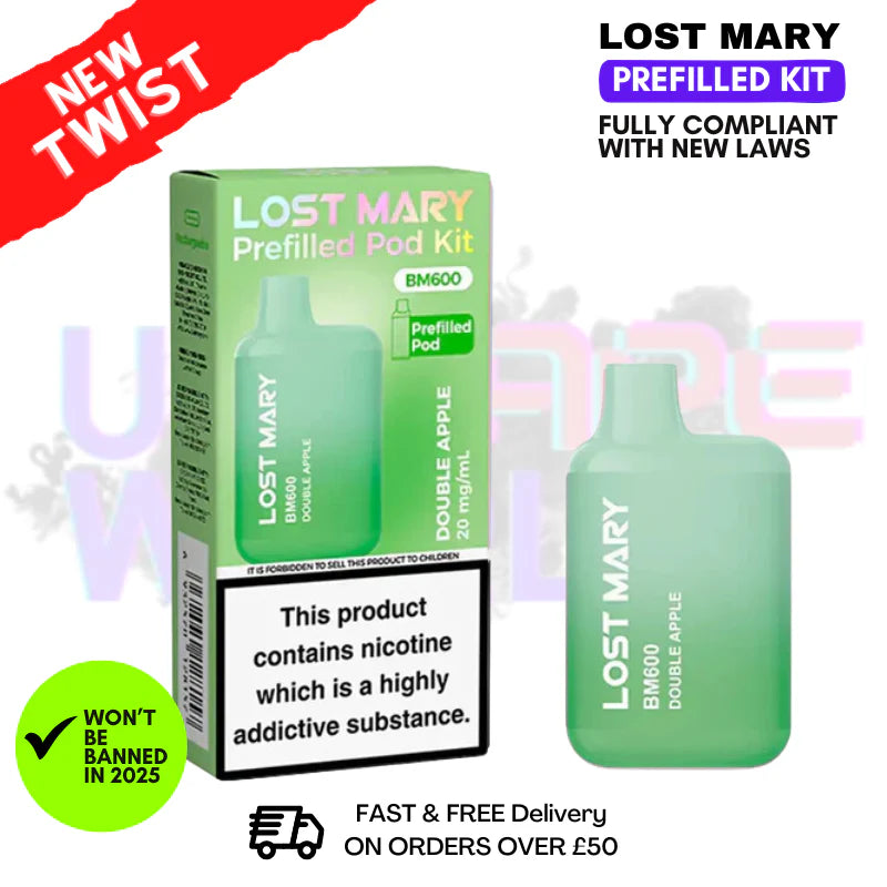 BM600 Refil PodsRed Apple Ice