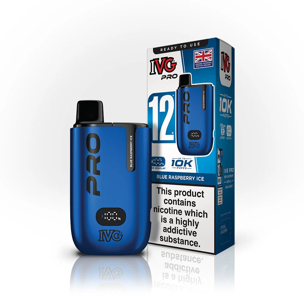 IVG PRO 12 Blue Raspberry Ice