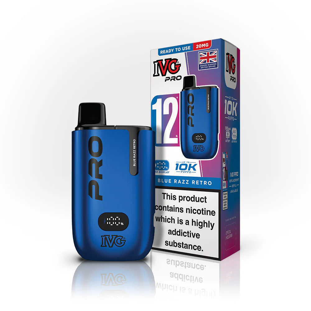IVG PRO 12 Blue Razz Retro