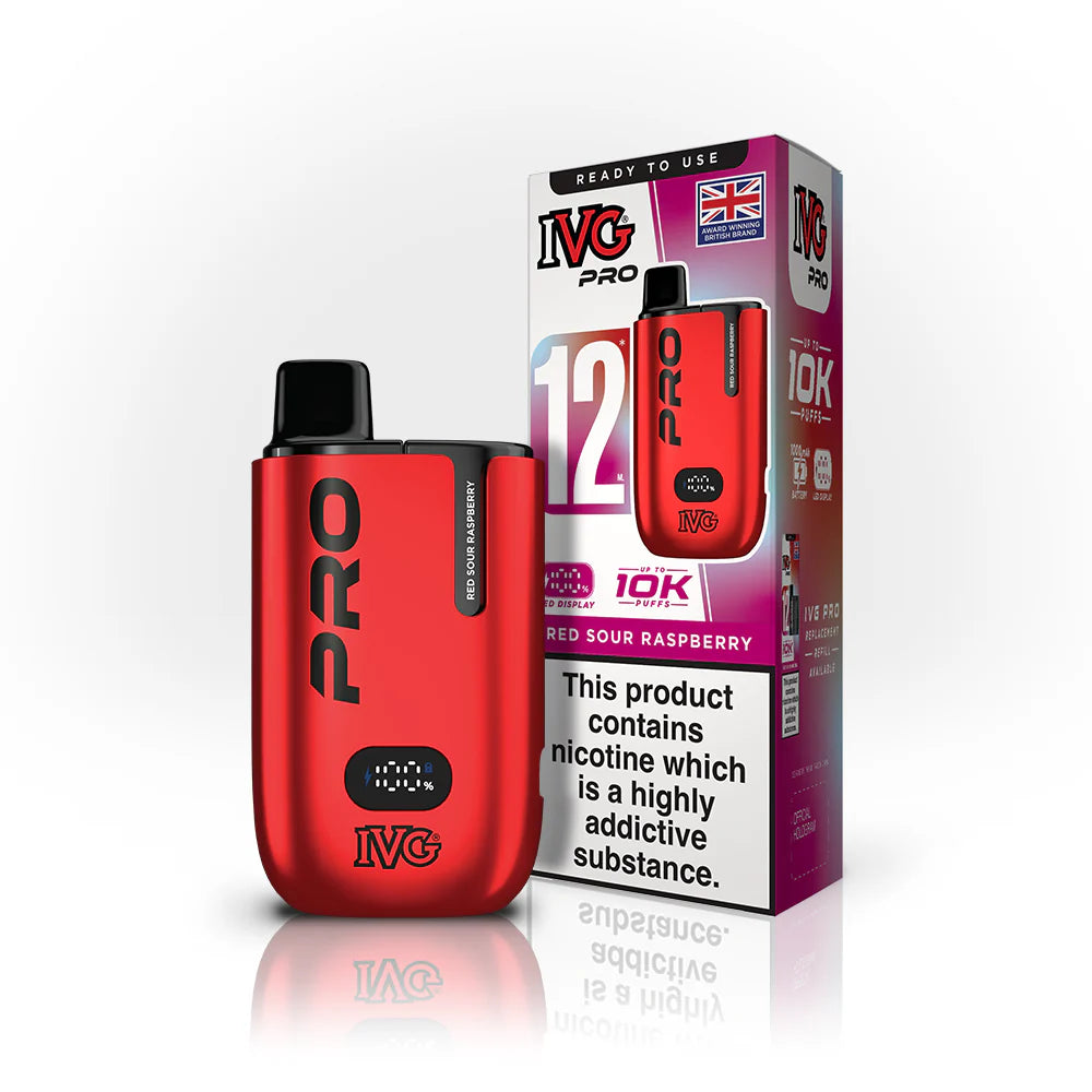 IVG PRO 12 Red Sour Raspberry