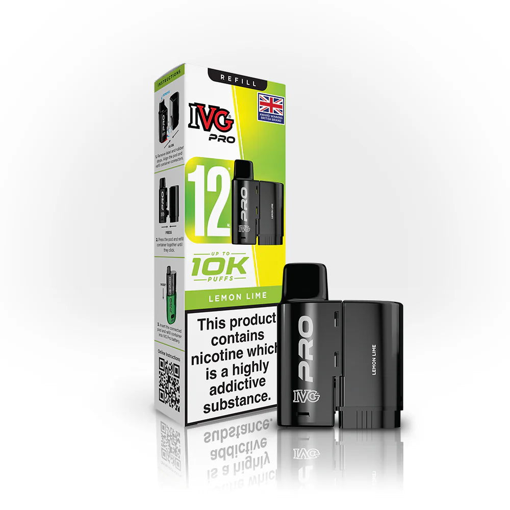 IVG PRO 12 pods Lemon Lime