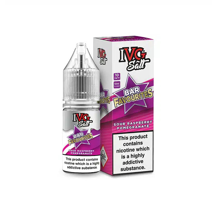 IVG Salt MG Sour Raspberry Pomegranate