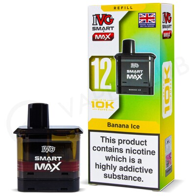 IVG SMART MAX 12 REUSABLE Banana Ice