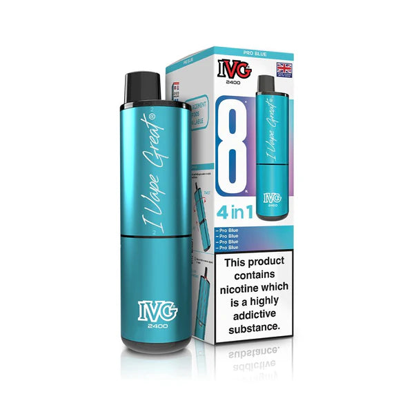 IVG 2400 Single Flavor Pro Blue