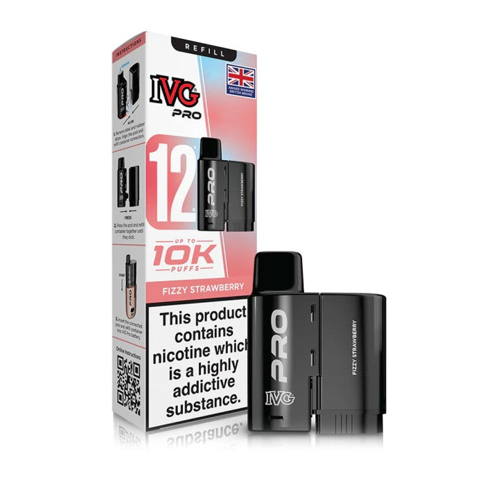 IVG PRO 12 pods Fizzy Strawberry