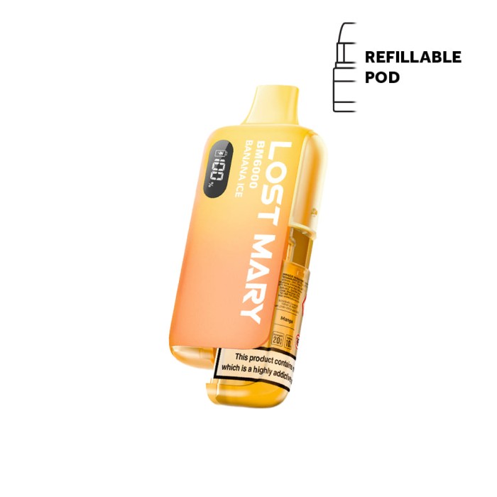 BM6K Prefilled Pods Banana Ice