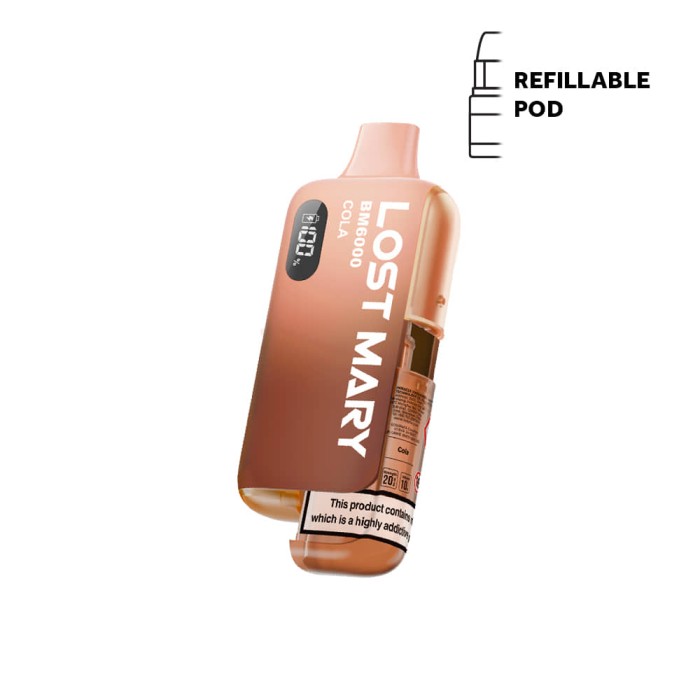 BM6K Prefilled Pods Cola