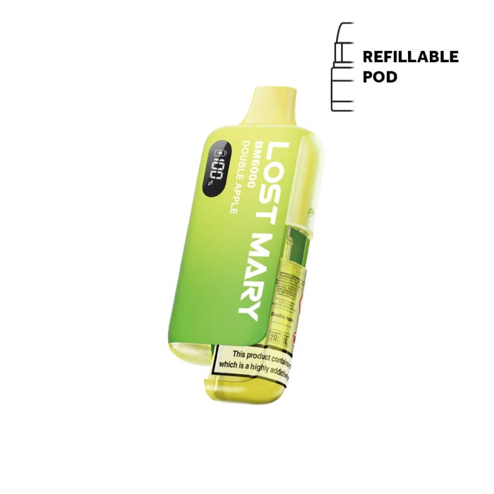 BM6K Prefilled Vape Double Apple