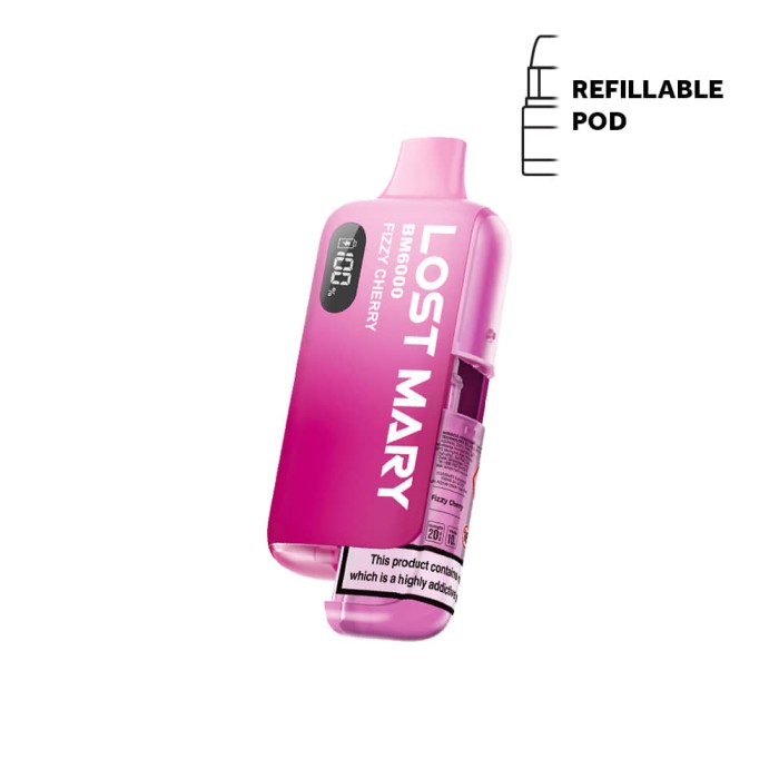BM6K Prefilled Pods Fizzy Cherry