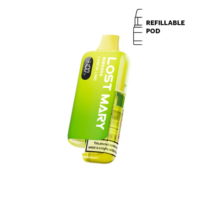 BM6K Prefilled Vape Lemon Lime