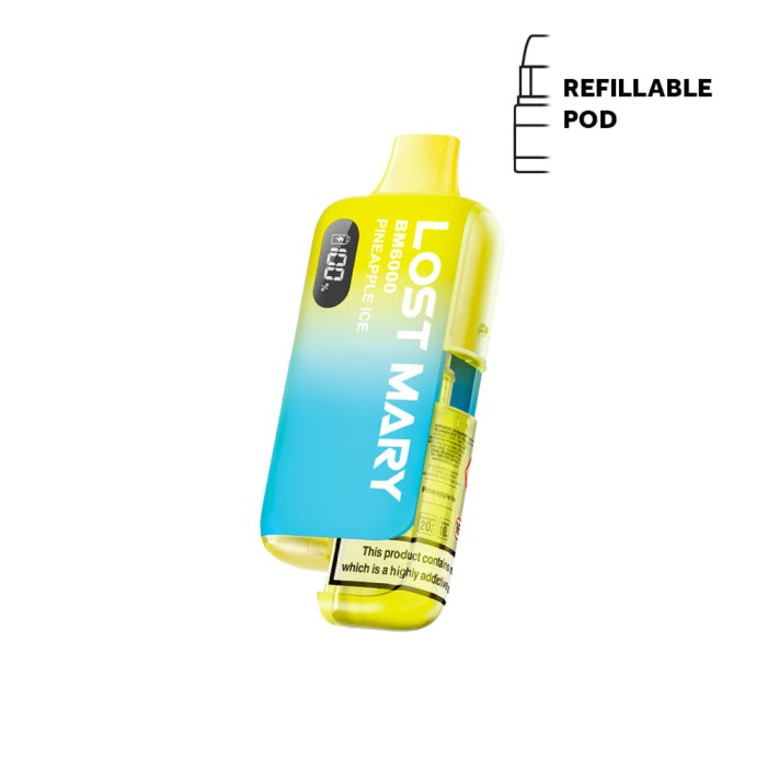 BM6K Prefilled PodsPineapple Ice