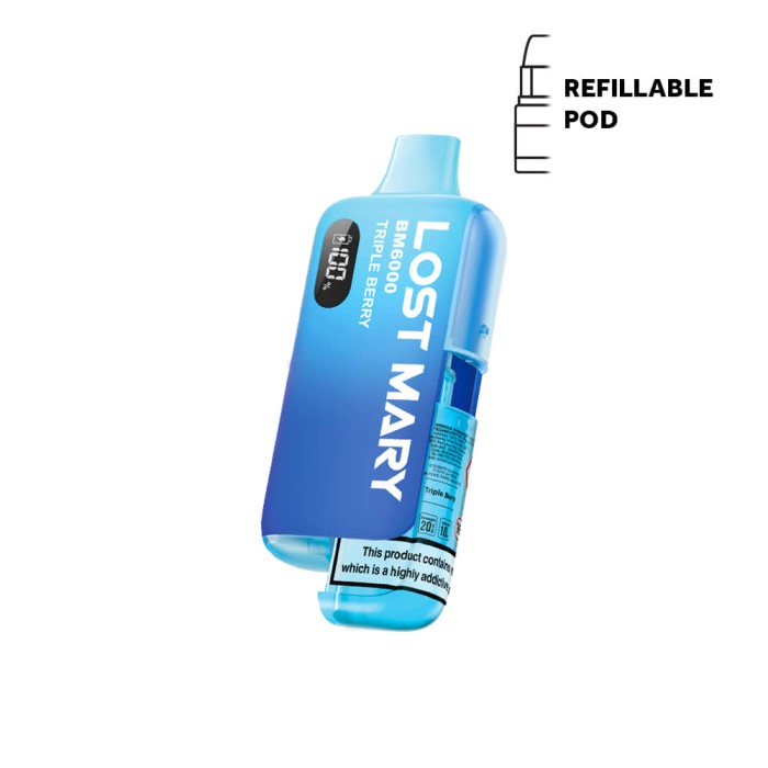 BM6K Prefilled Pods Triple Berry