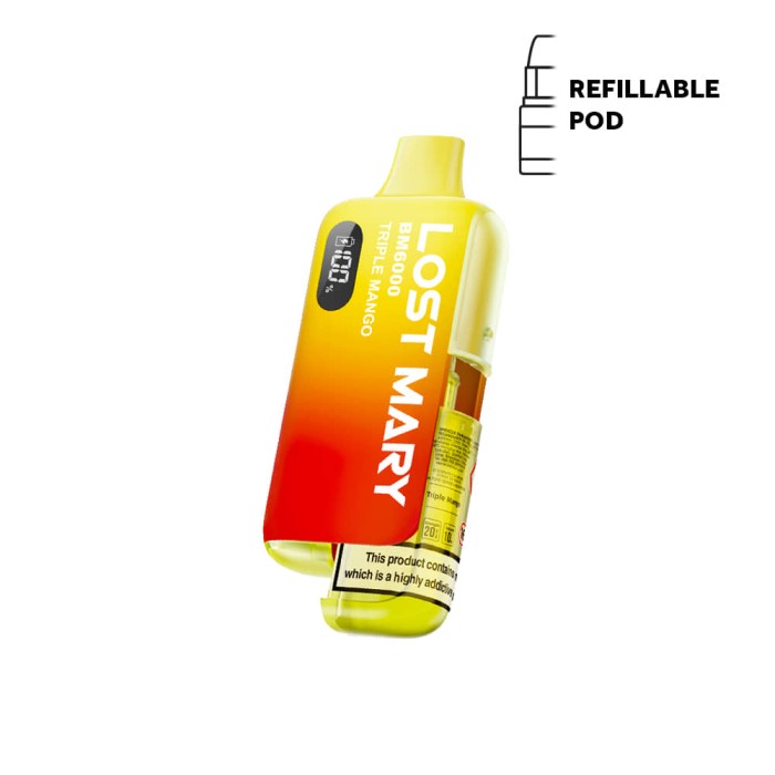 BM6K Prefilled Vape Triple Mango