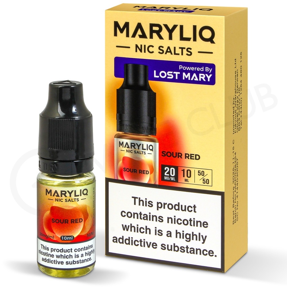 Maryliquid Sour Red 10mg